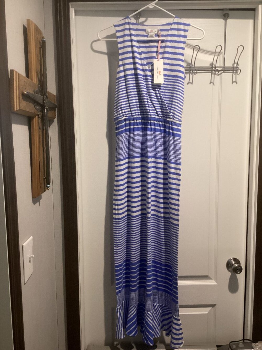 NWT Women's Vineyard Vines Sleeveless Striped Maxi Dress - Size XXS